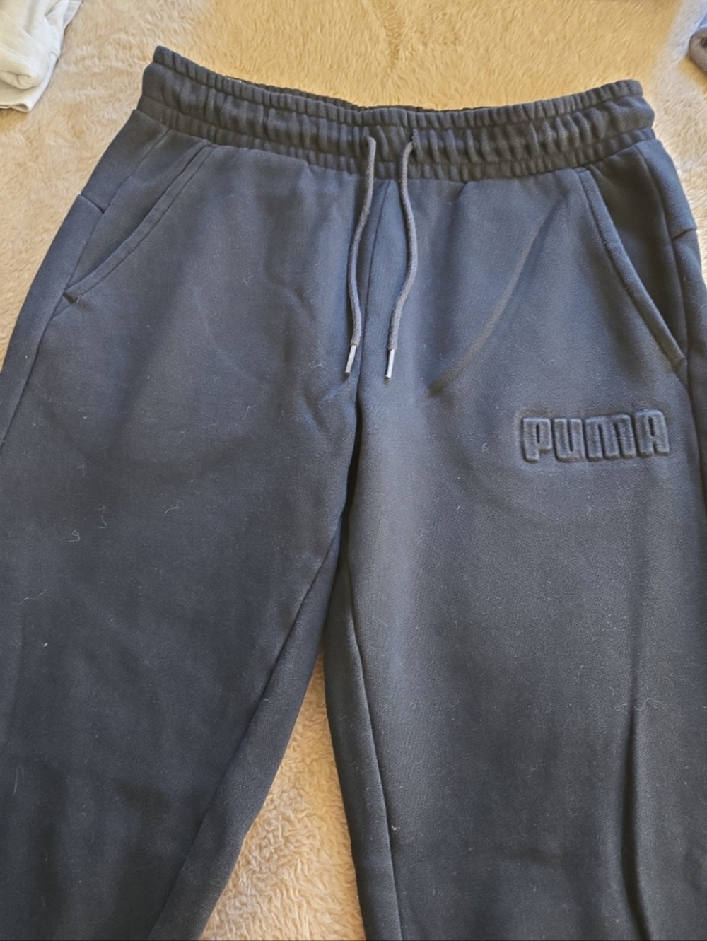 Black PUMA Sweatpants M - Picture 3 of 9